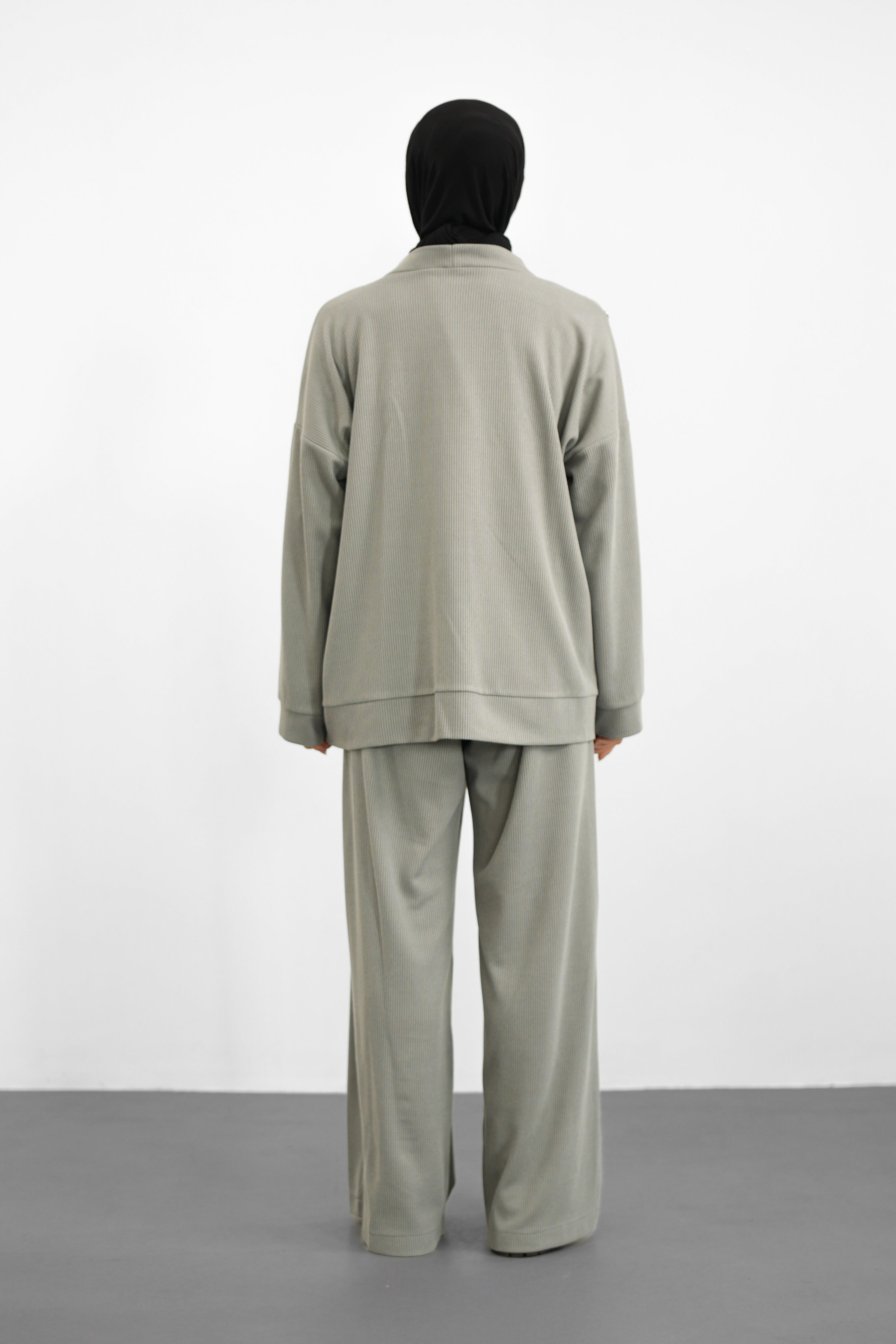 Triko Pantolon - Gri