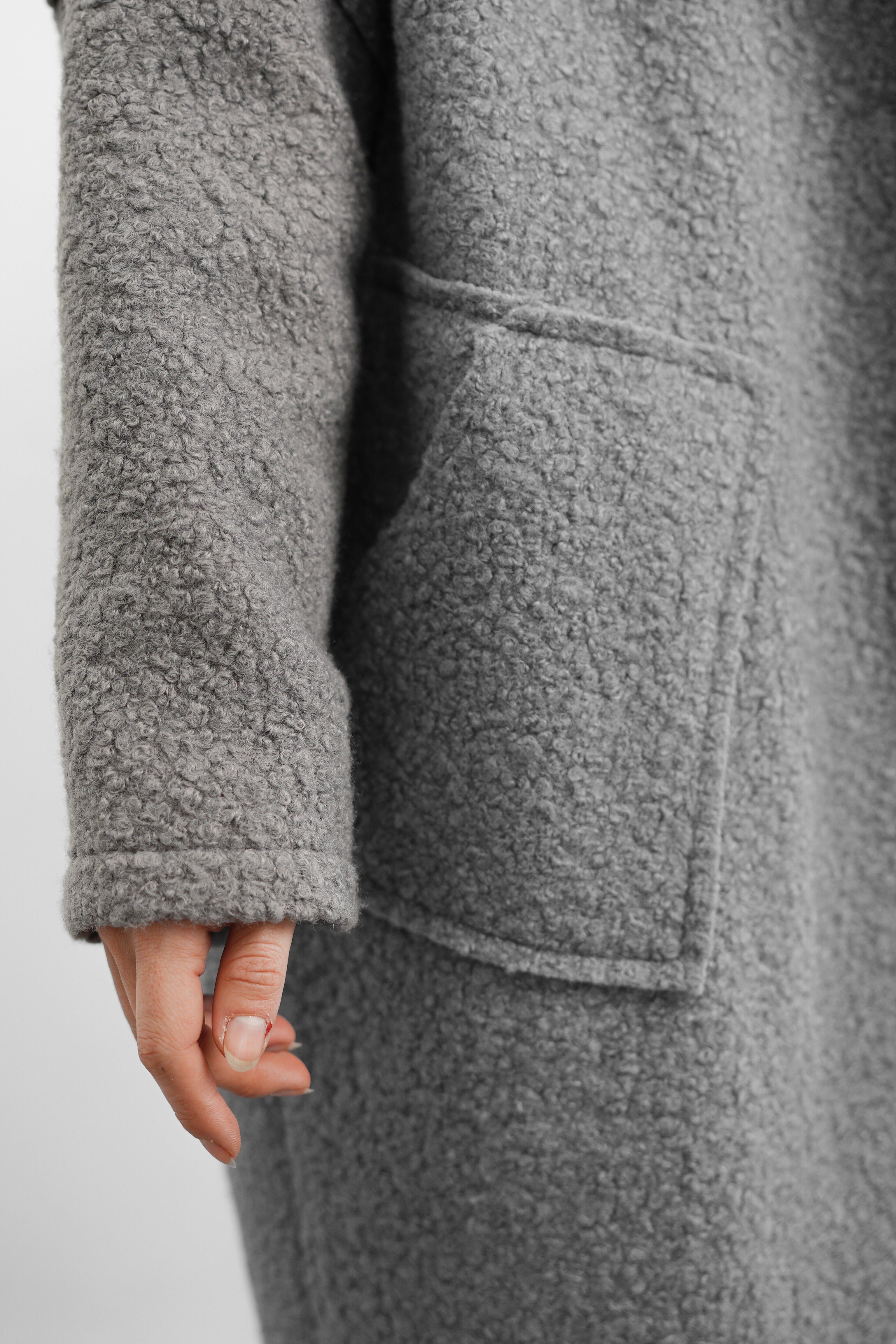 Oversize Kaban - Gri