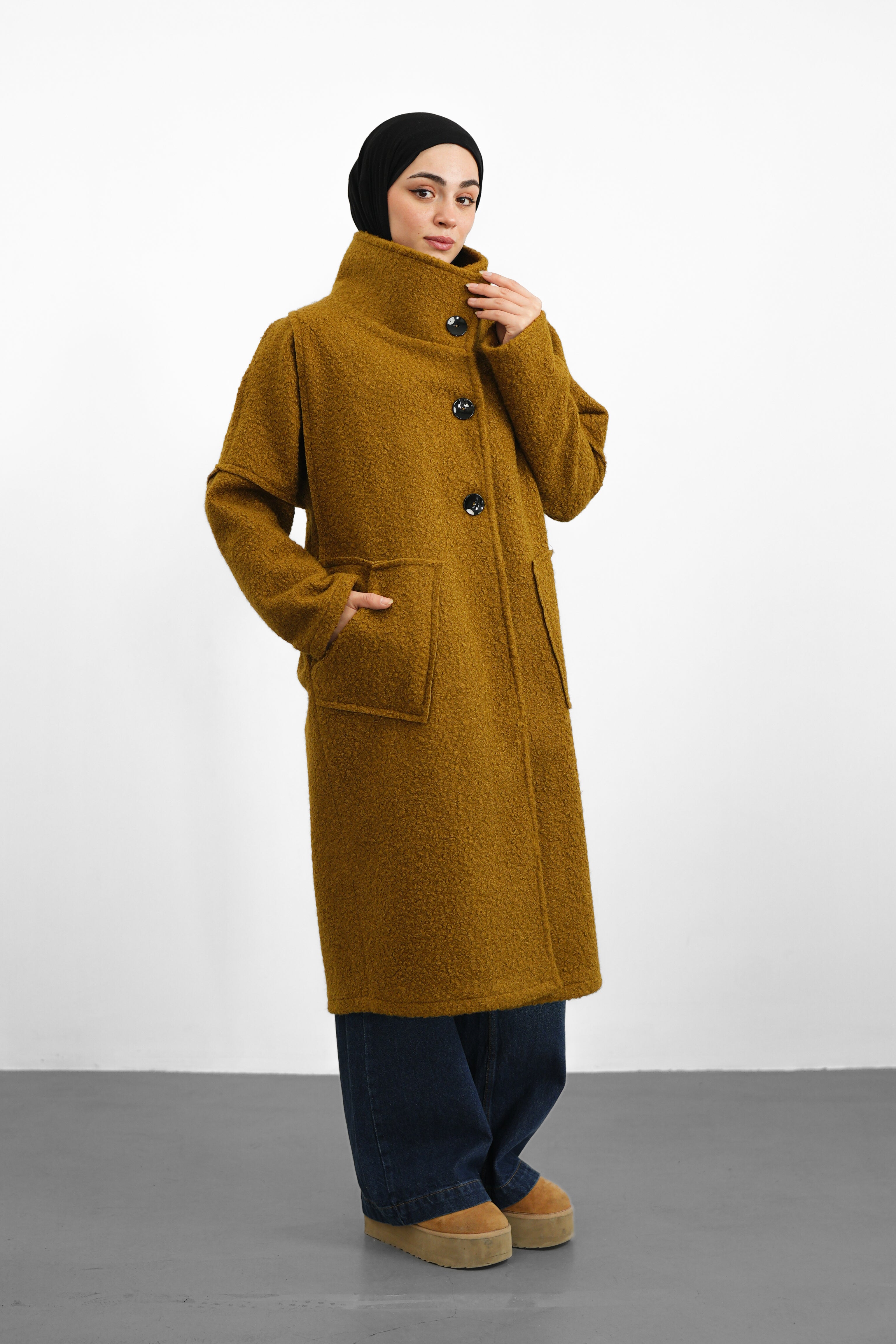 Oversize Kaban - Yağ Yeşili