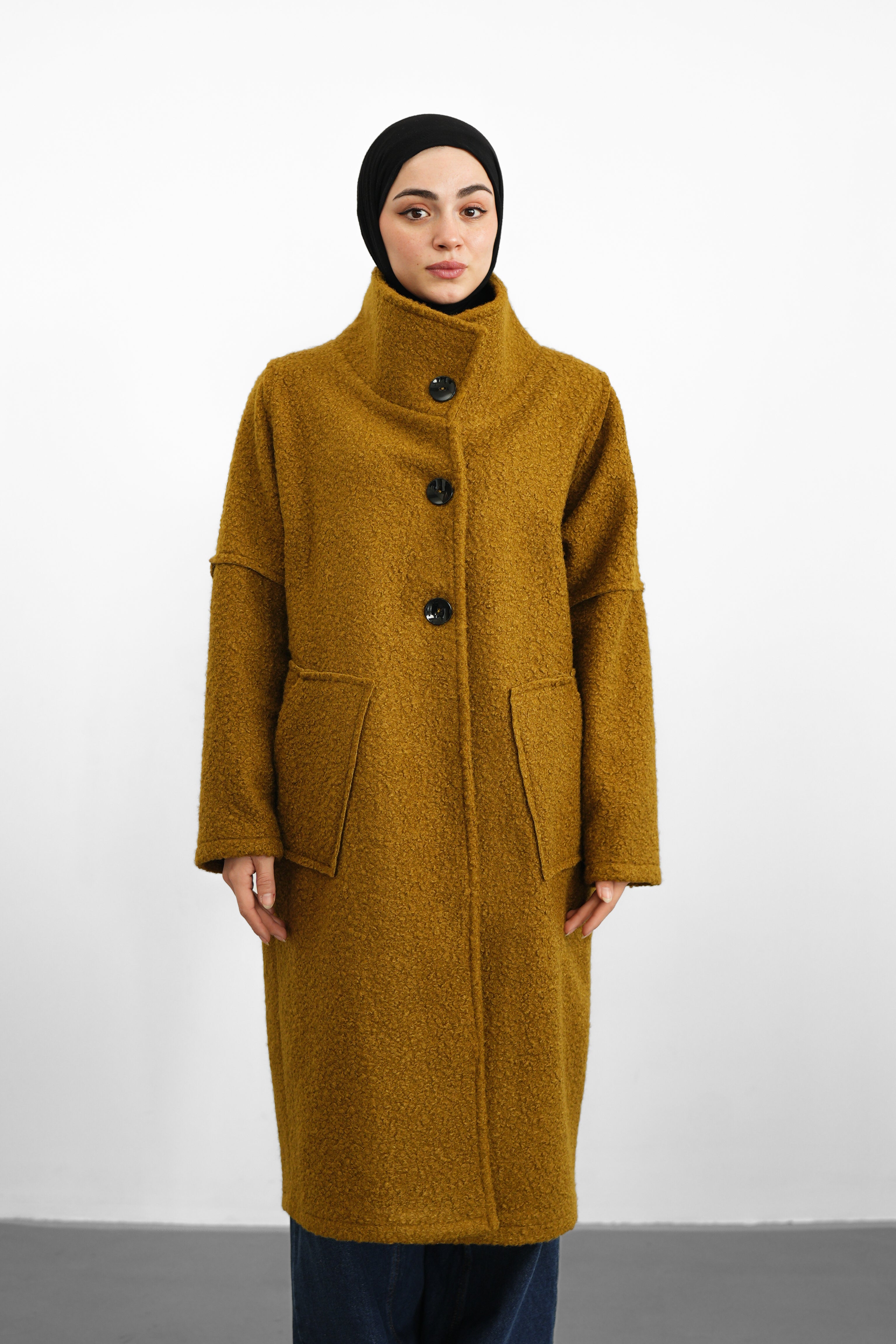 Oversize Kaban - Yağ Yeşili