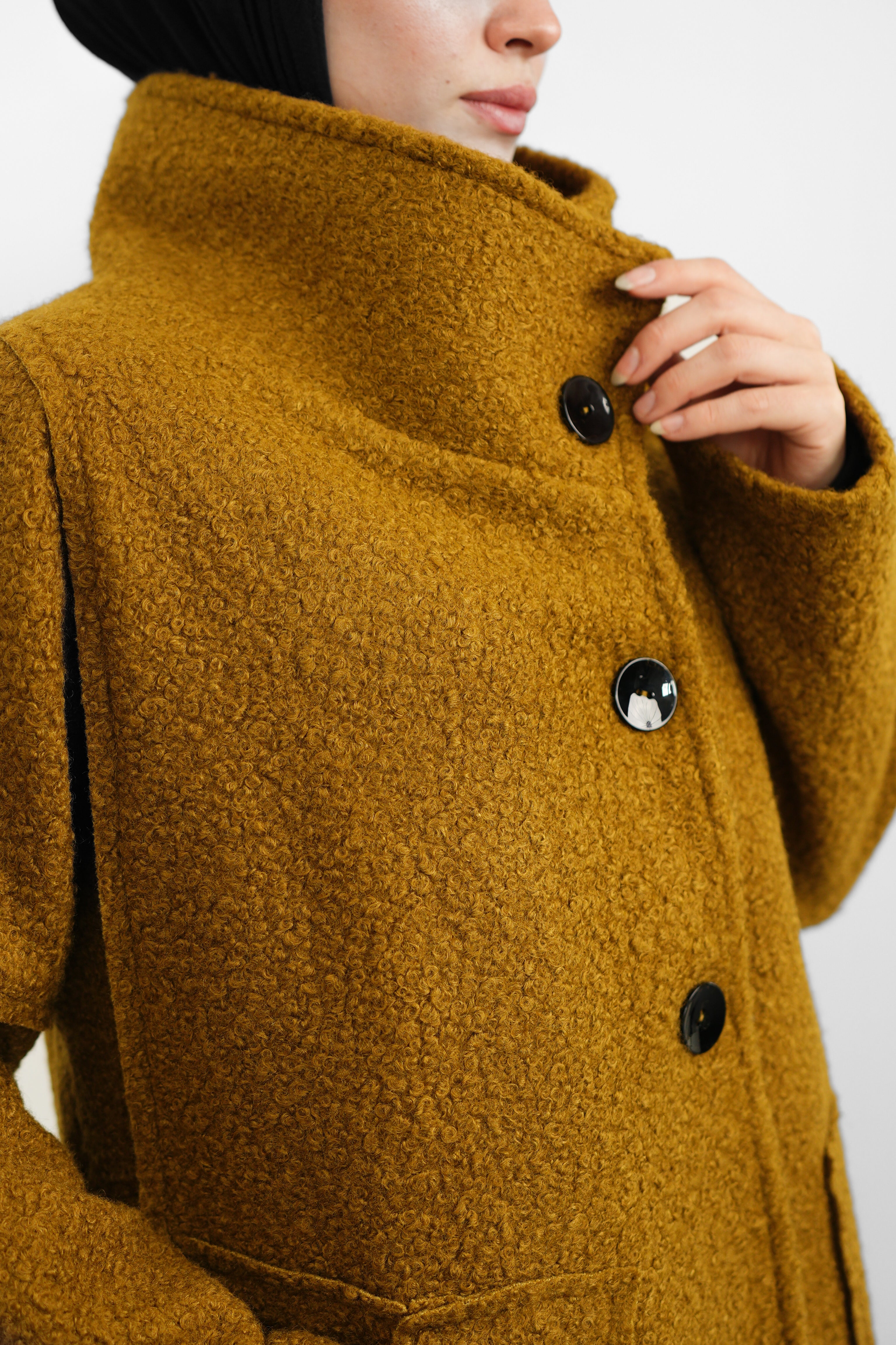 Oversize Kaban - Yağ Yeşili