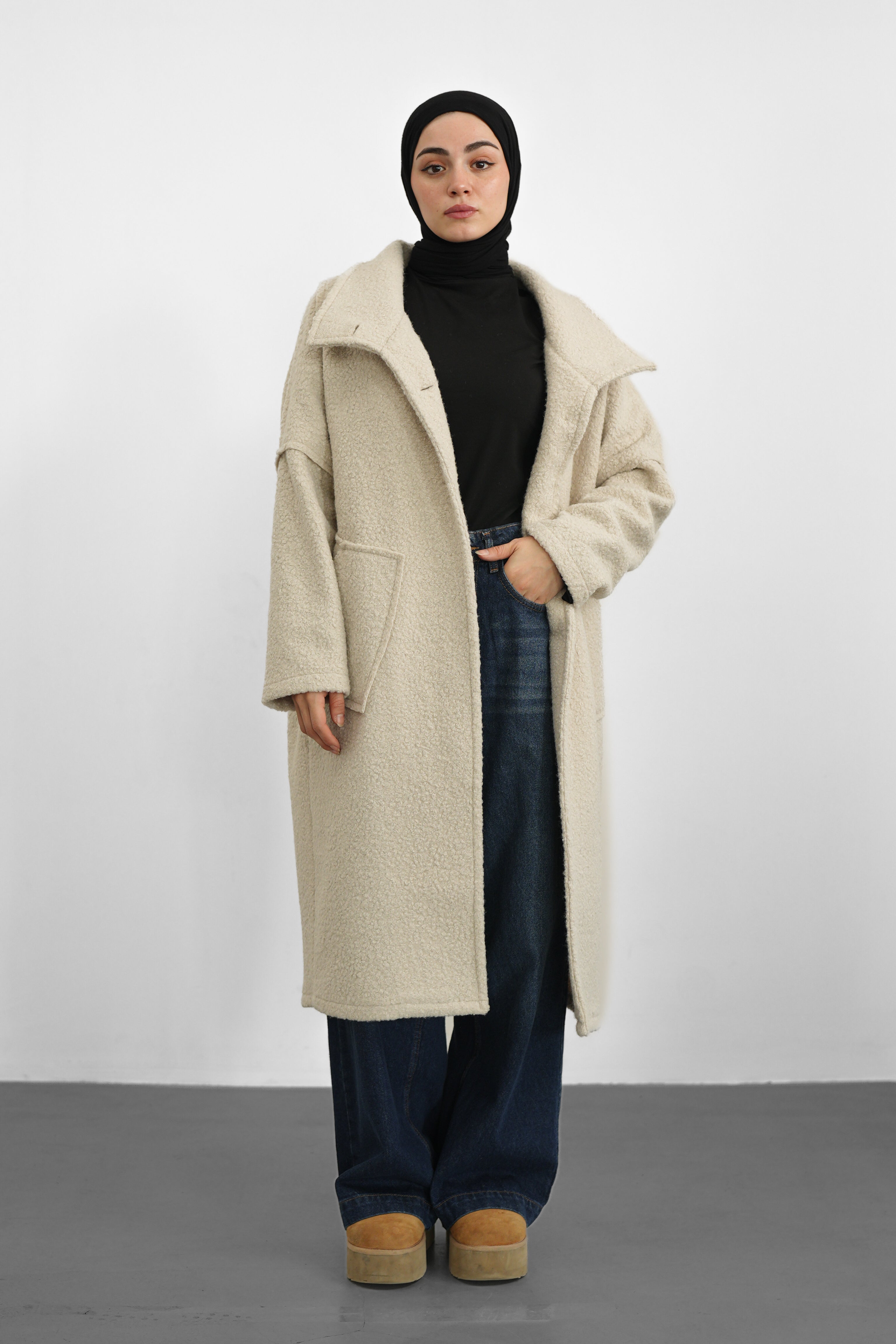 Oversize Kaban - Taş