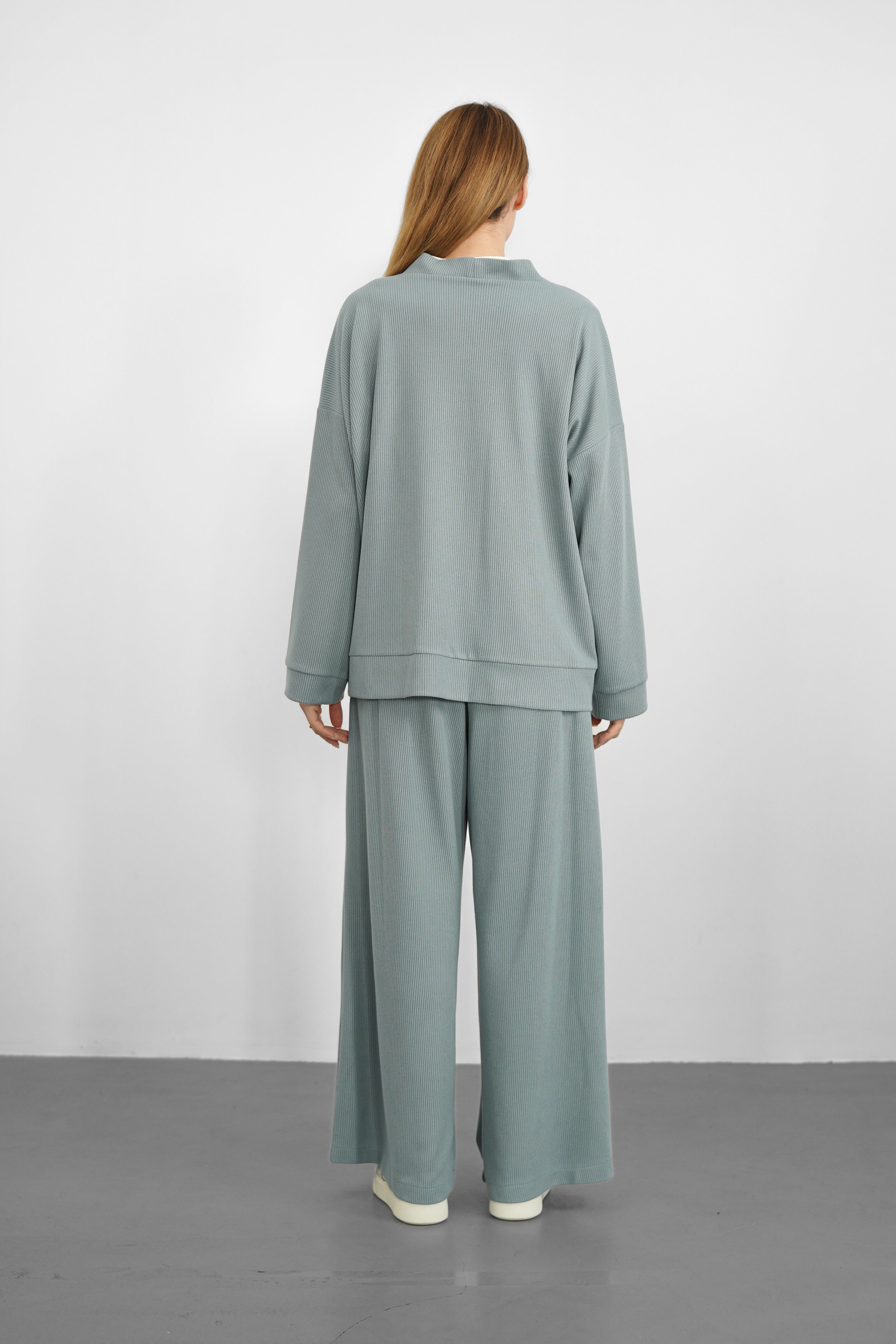 Sky Triko Hırka - Bebe Mavisi