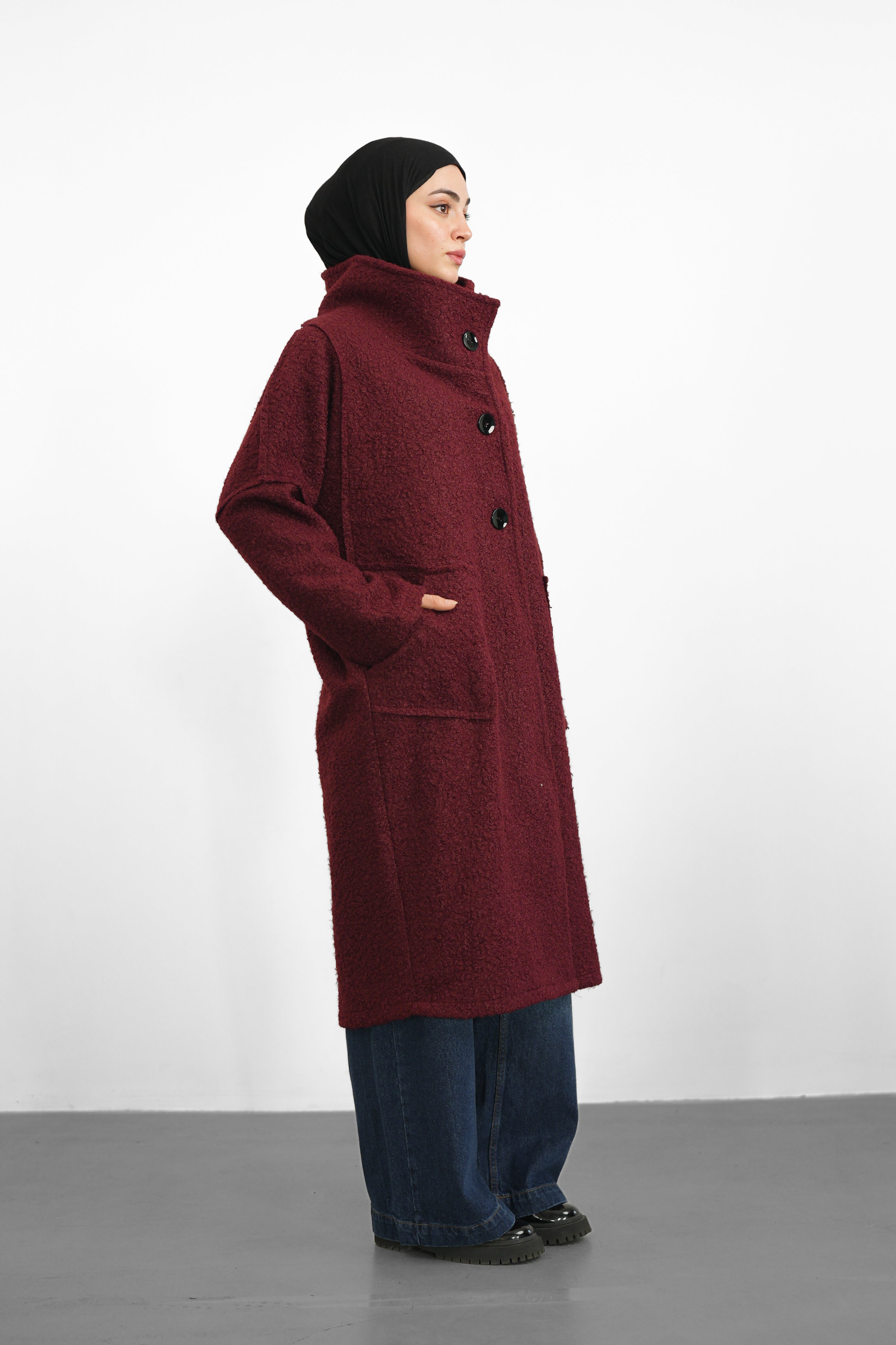 Oversize Kaban - Bordo