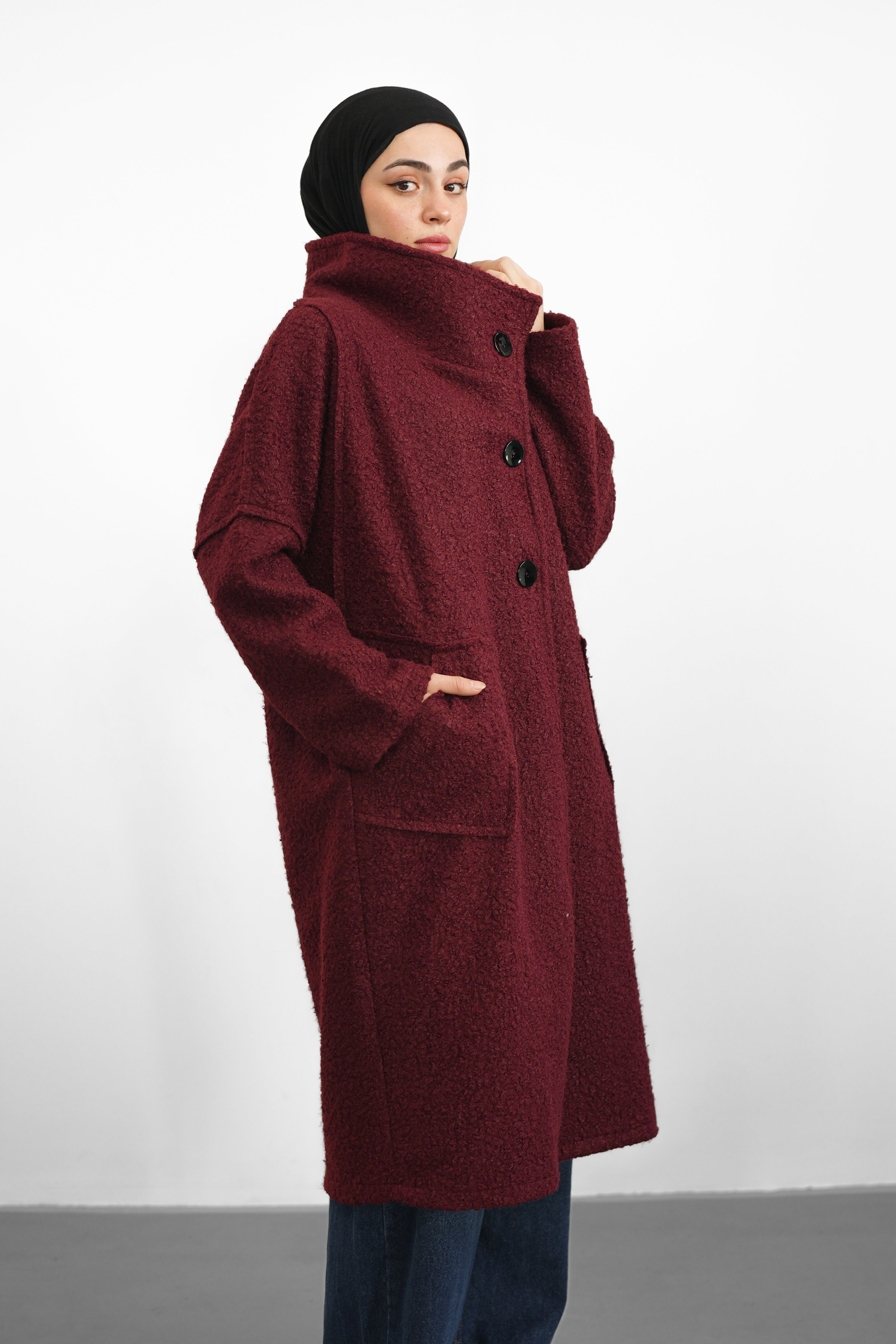 Oversize Kaban - Bordo