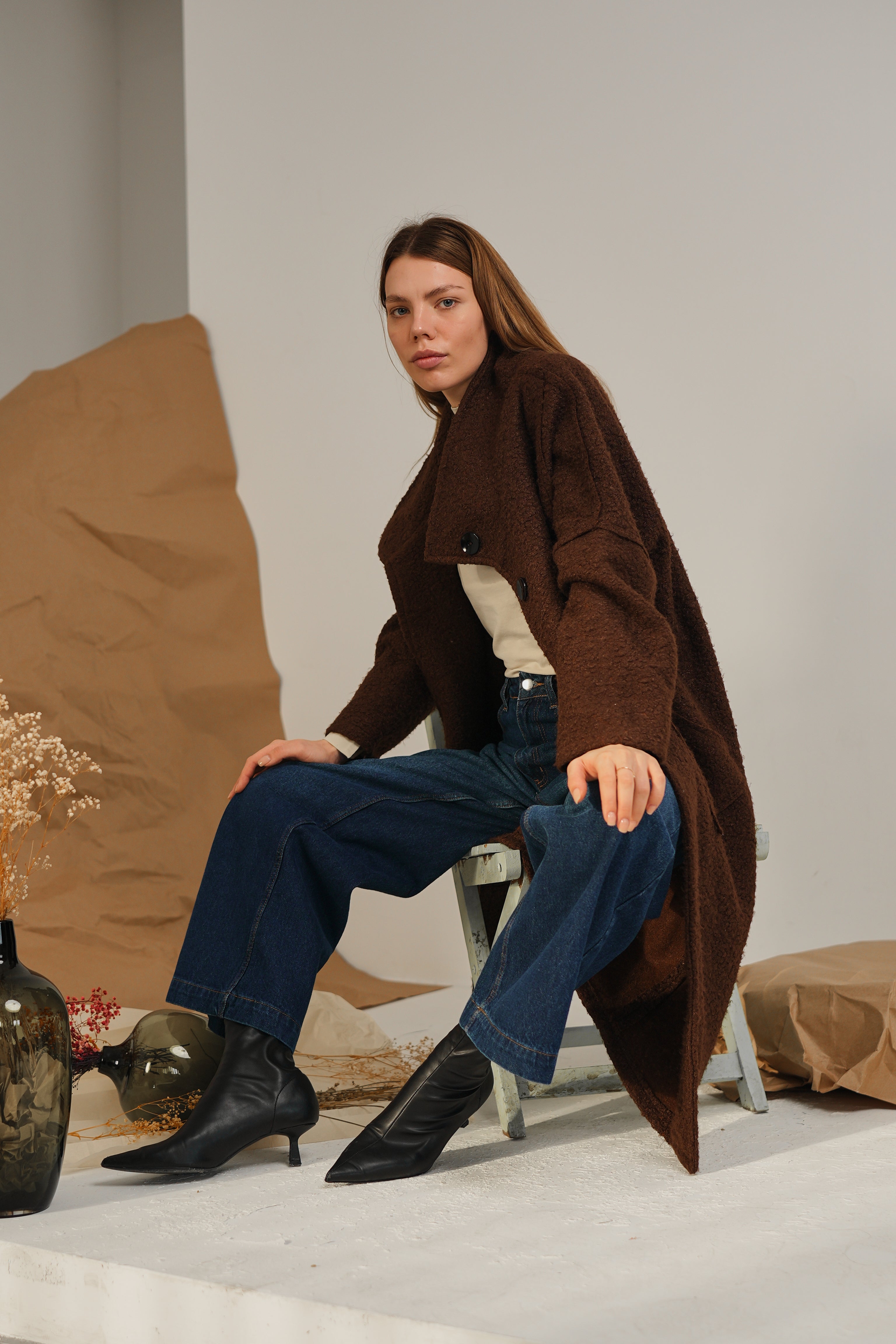 Oversize Kaban - Kahve