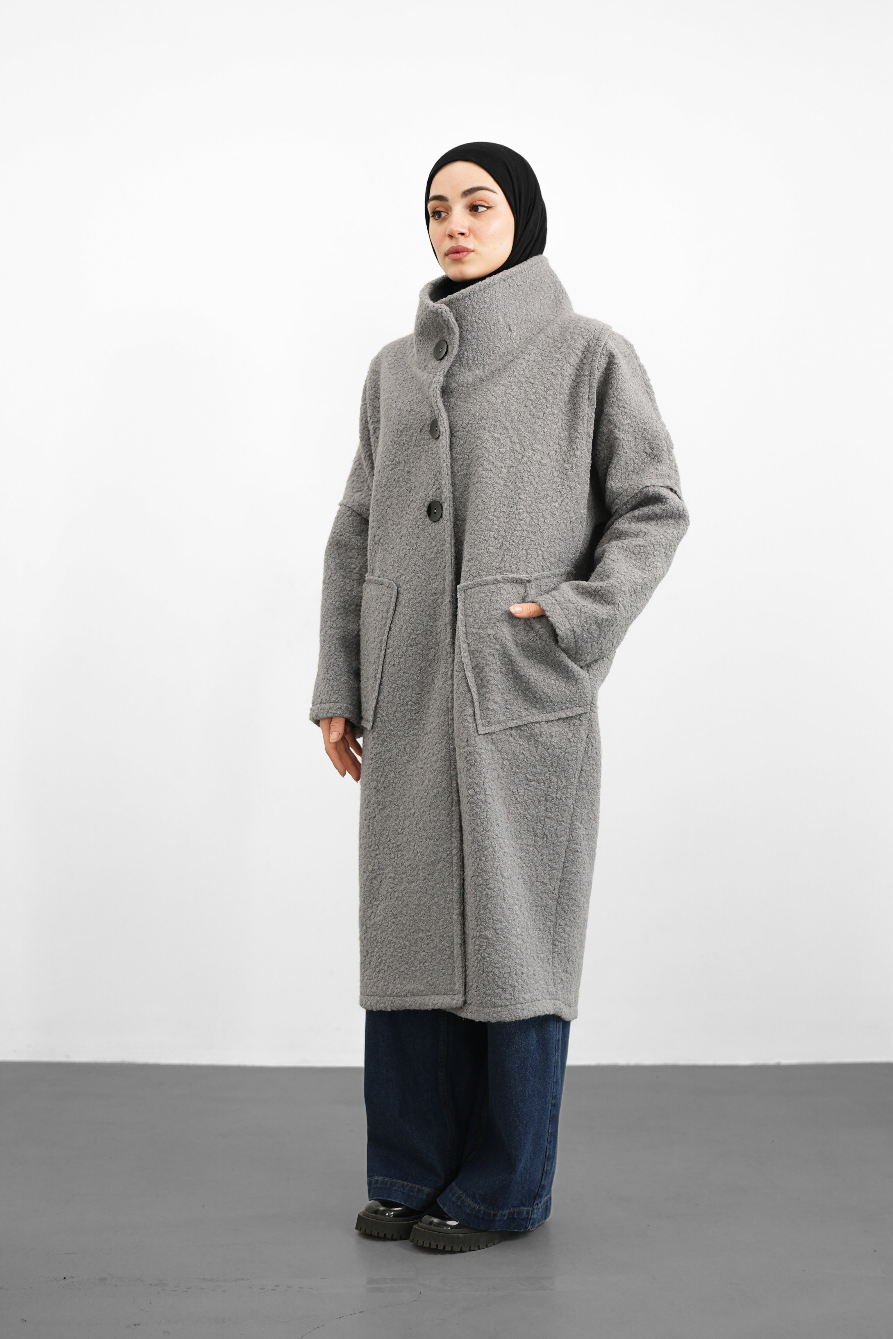 Oversize Kaban - Gri