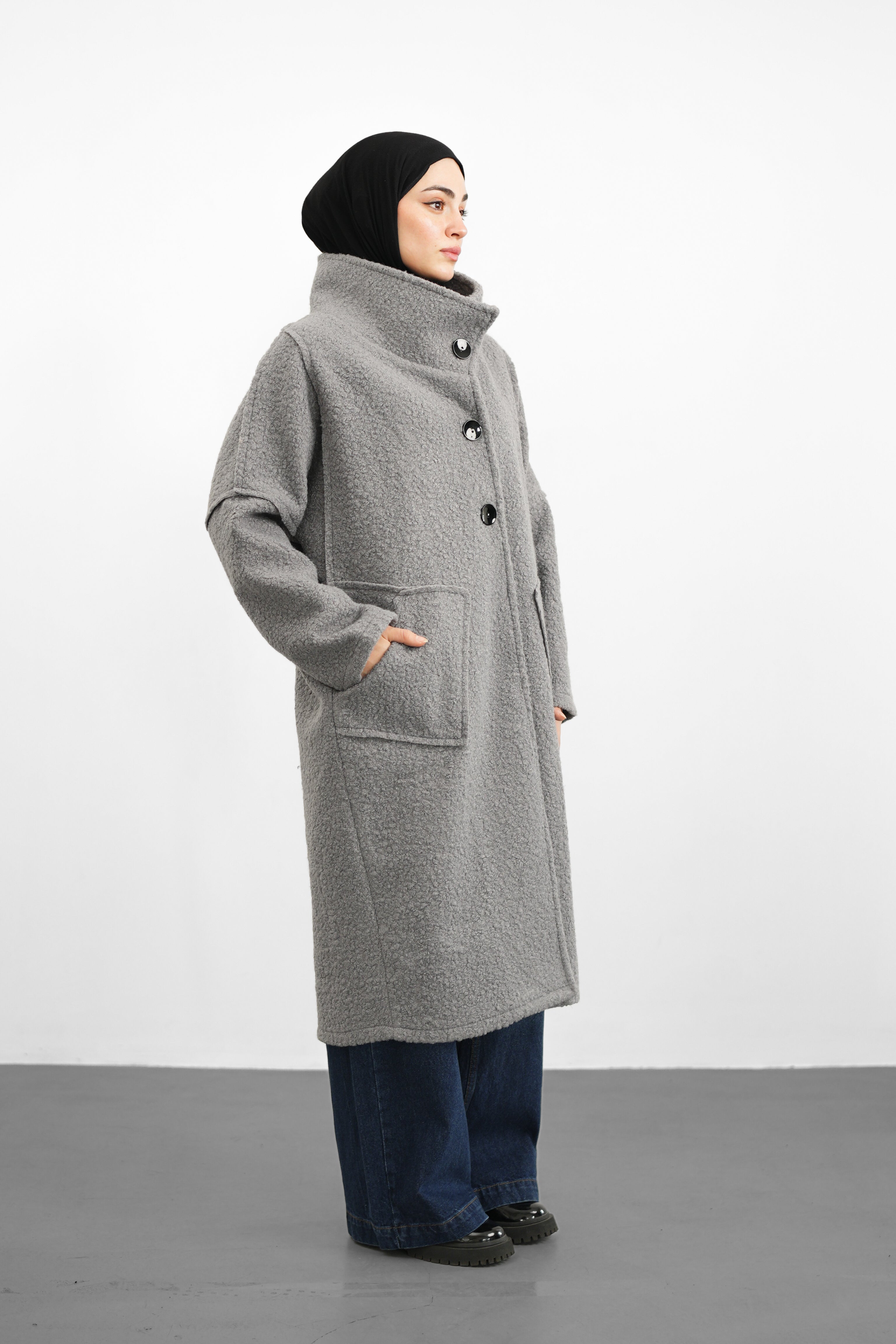 Oversize Kaban - Gri