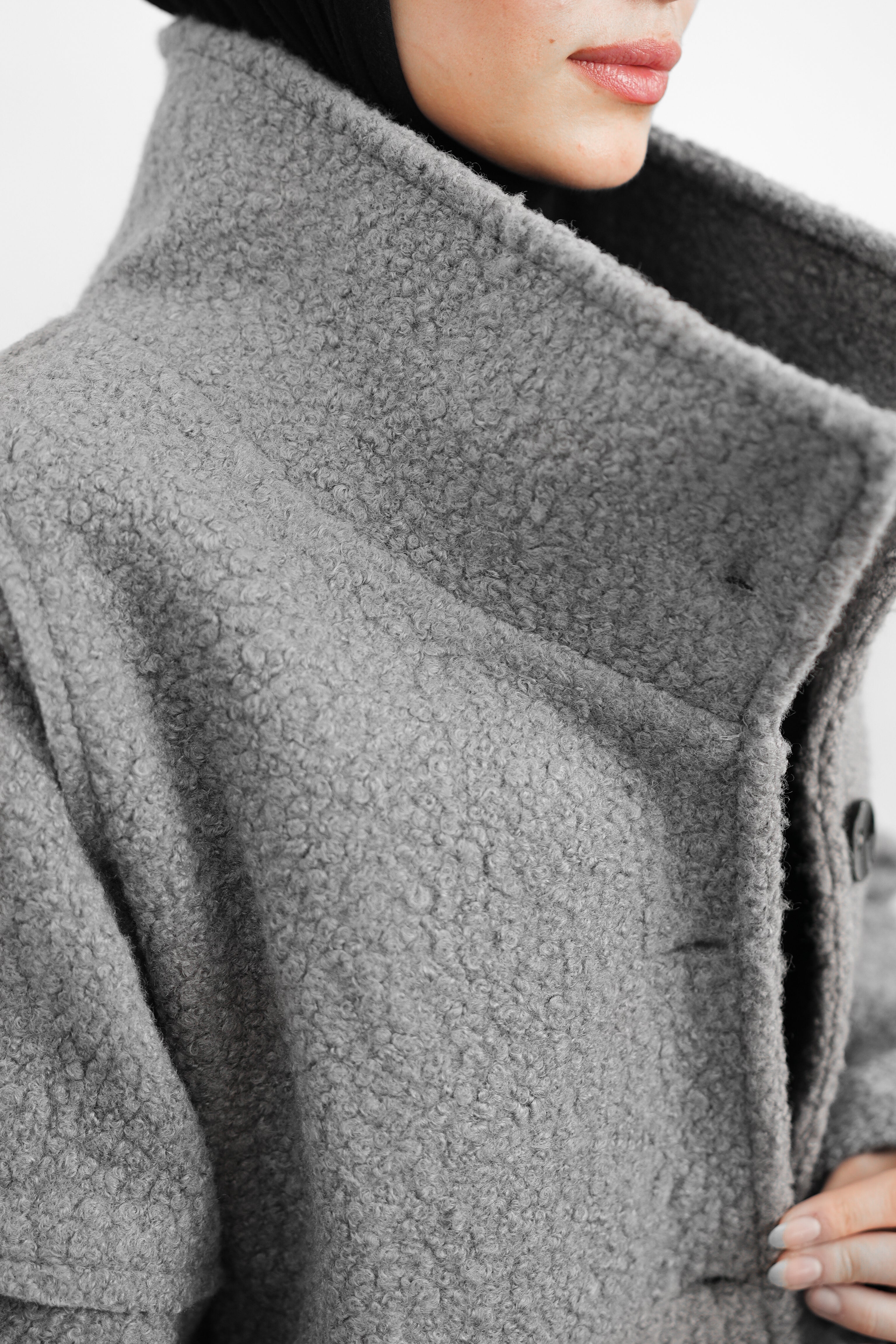 Oversize Kaban - Gri