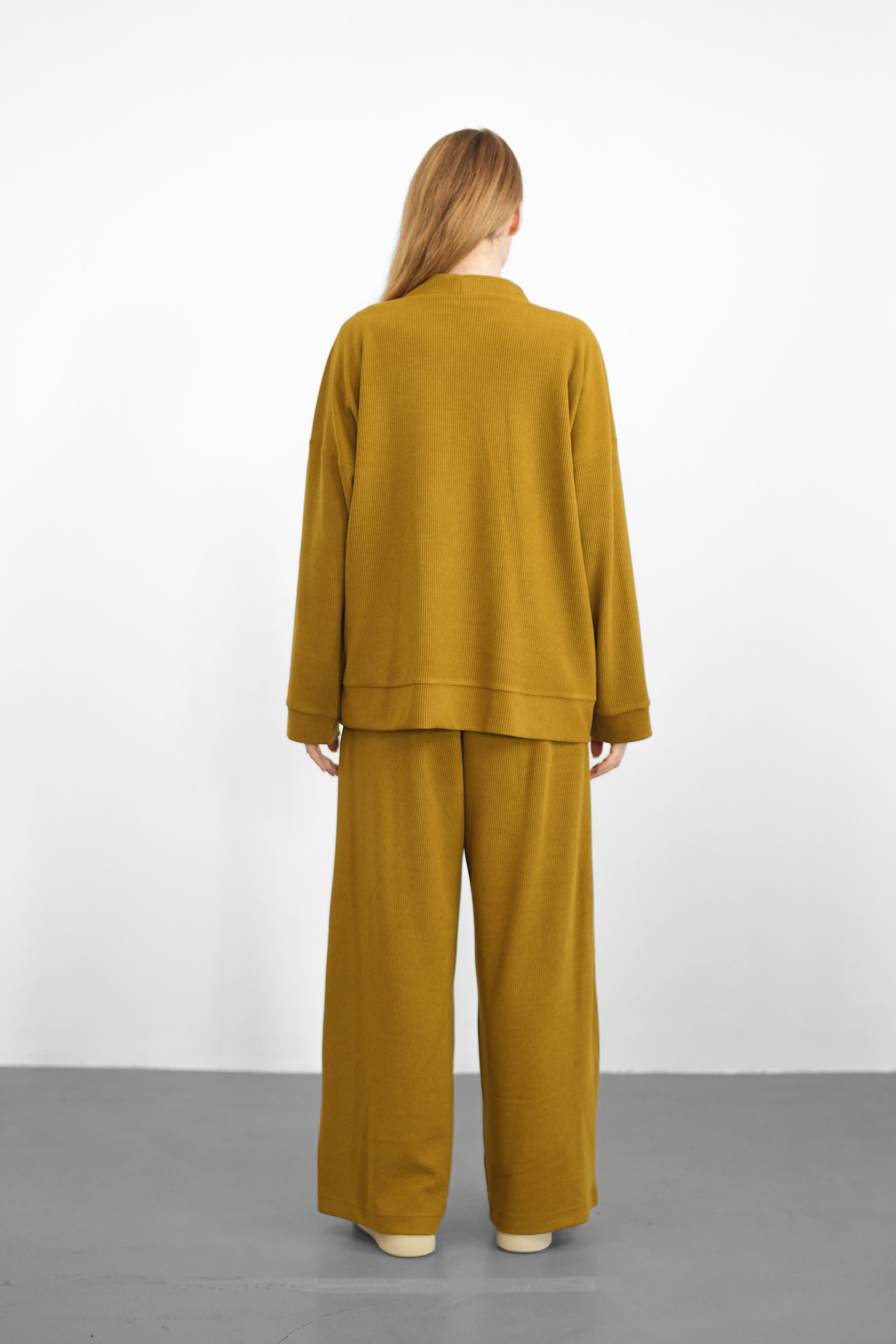 Sky Triko Pantolon - Yağ Yeşili