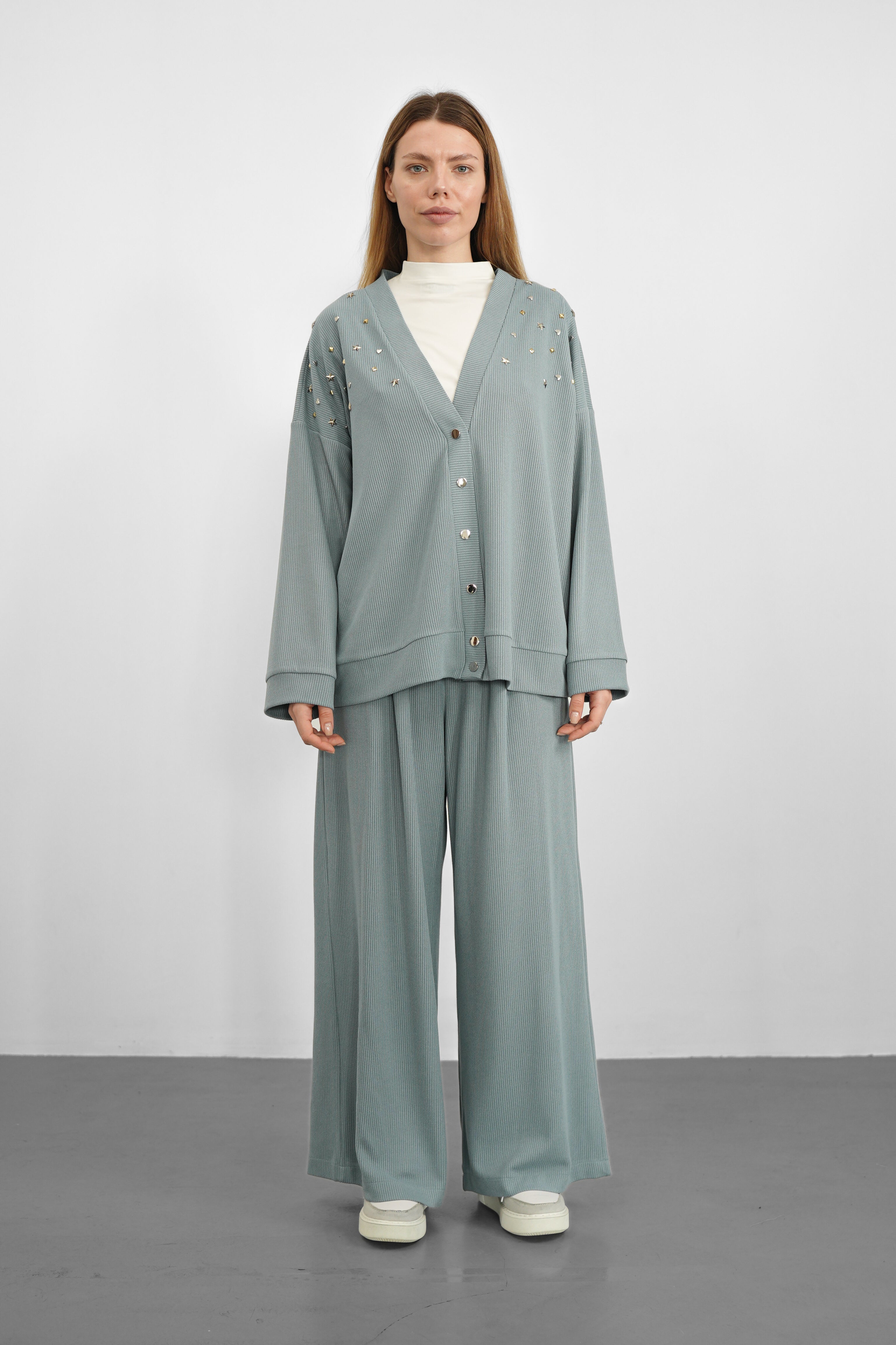 Sky Triko Pantolon - Bebe Mavisi