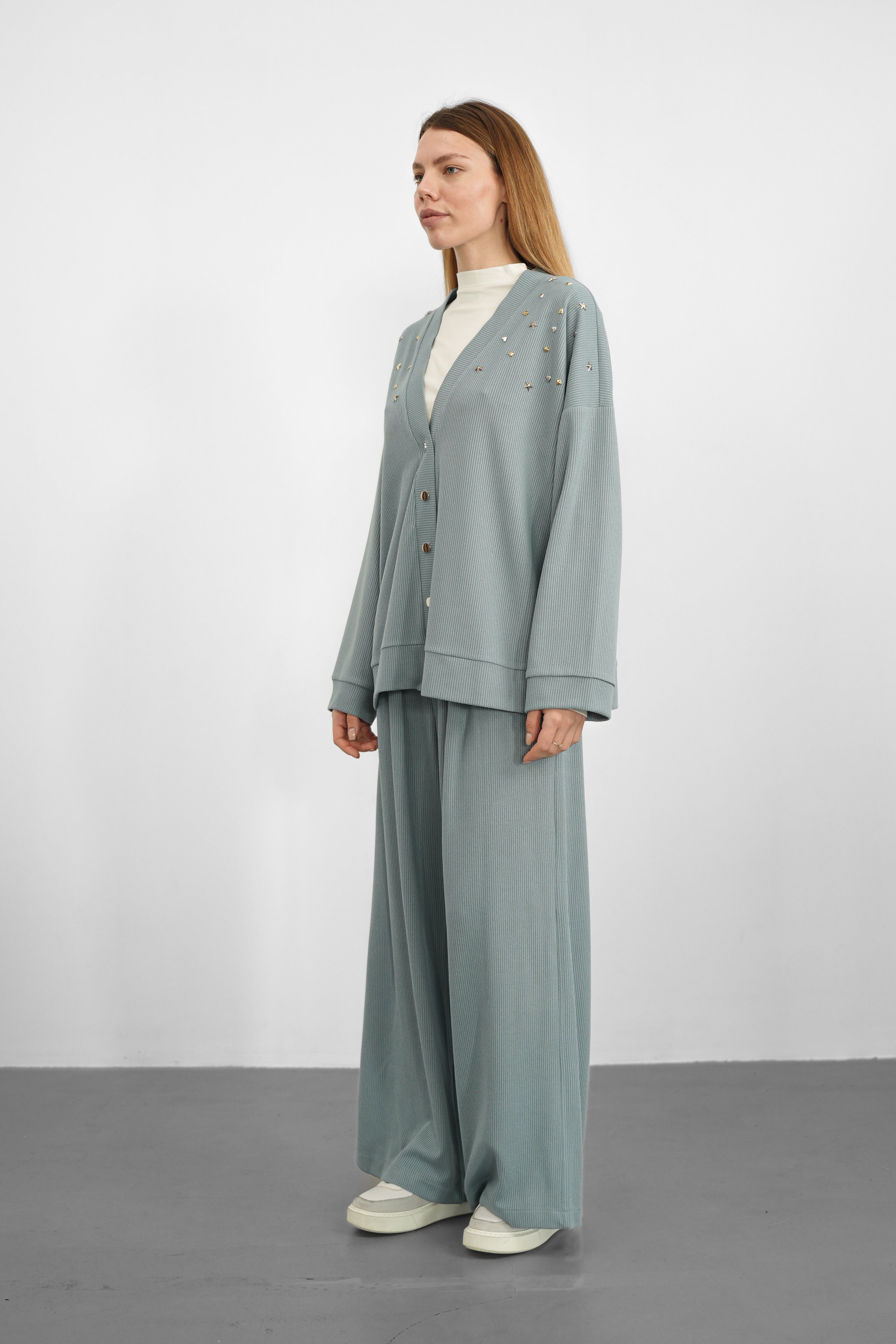 Sky Triko Pantolon - Bebe Mavisi