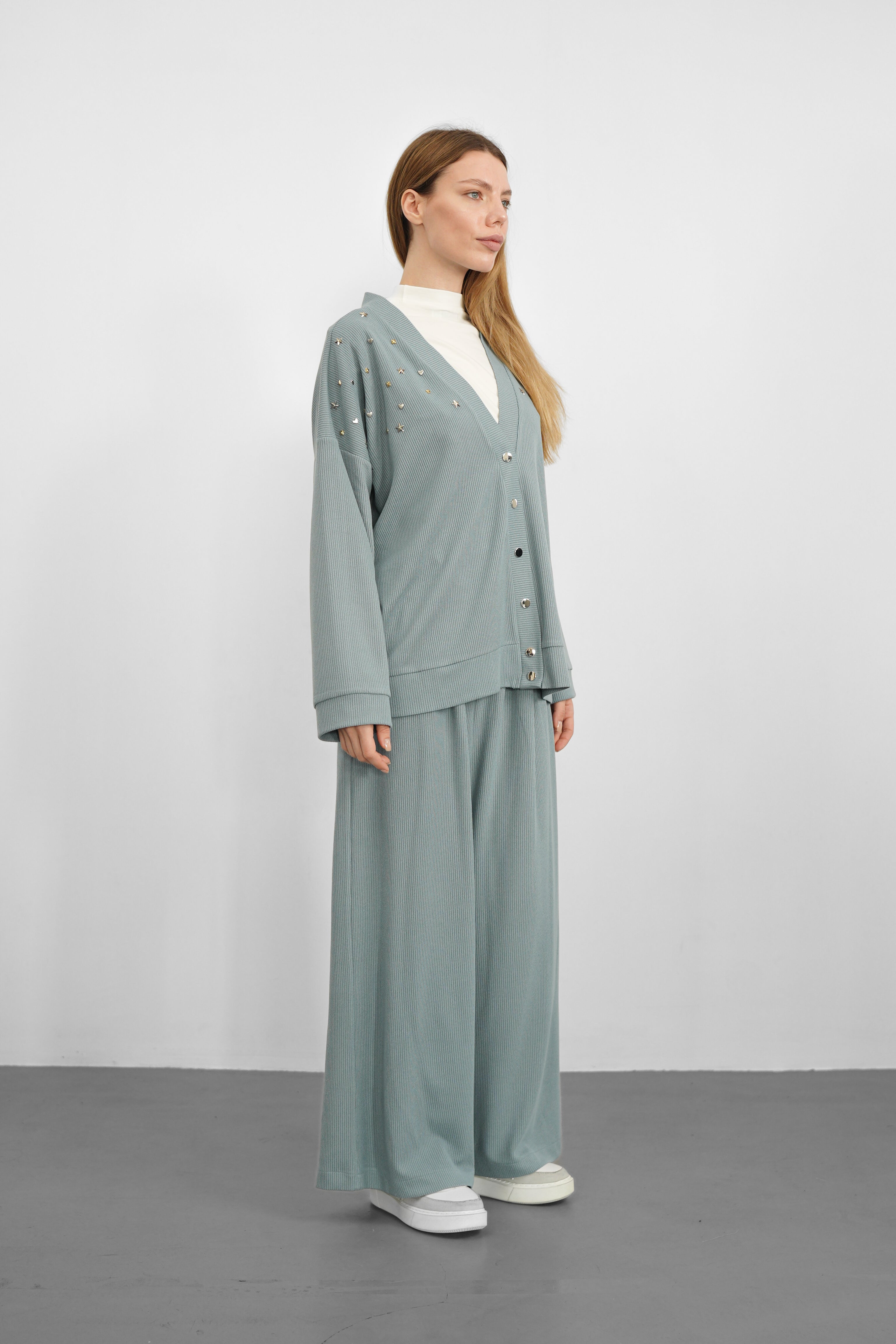 Sky Triko Pantolon - Bebe Mavisi